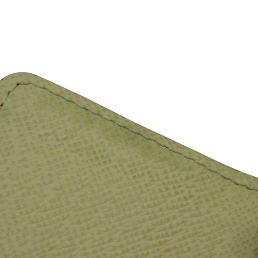 LOUIS VUITTON Multicles Damier Azur White Key Case Wallet Ivory White Slim